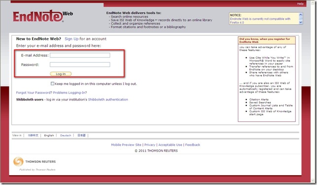 endnote web plug in